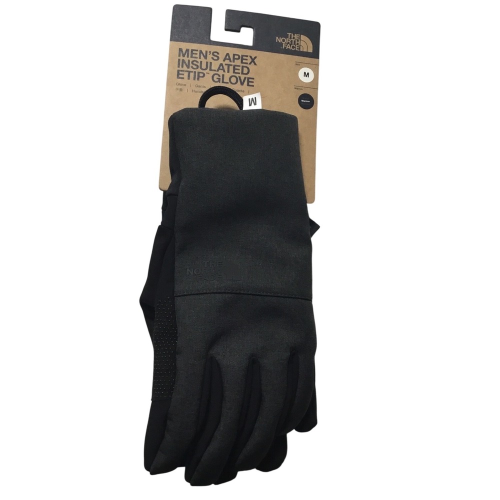 The North Face Mens Apex‎ Insulated Etip Glove Size Medium Black NF0A89RBDYZM